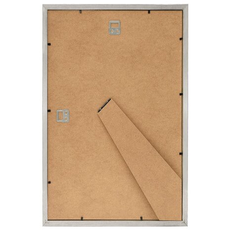 Fotolijsten 5 st voor wand of tafel 59,4x84 cm zilverkleurig 6