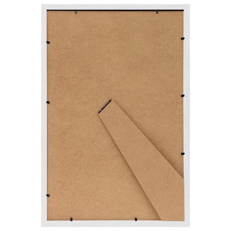 Fotolijsten 5 st voor tafel 21x29,7 cm MDF wit 5