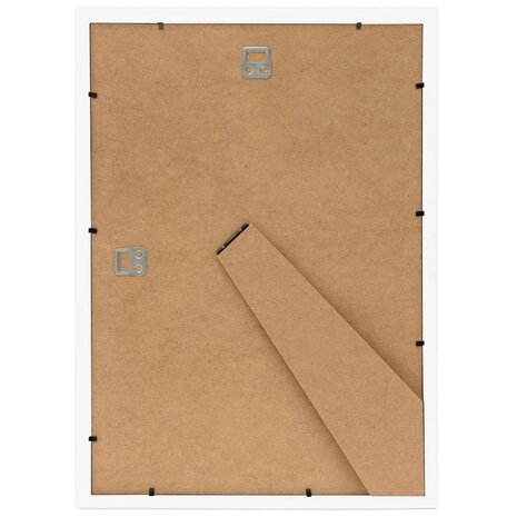 Fotolijsten 5 st voor wand of tafel 59,4x84 cm MDF wit 5