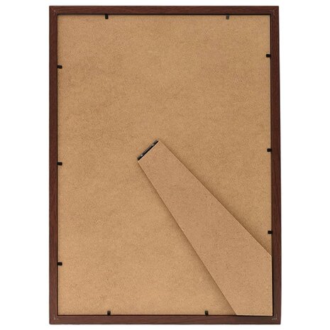 Fotolijsten 3 st voor tafel 10x15 cm MDF donkerrood 5