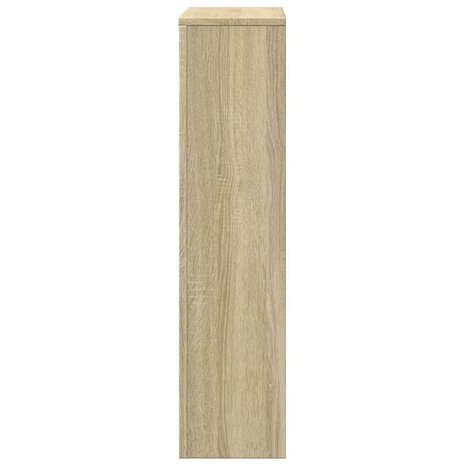 Radiatorombouw 78x20x82 cm bewerkt hout sonoma eikenkleurig 4