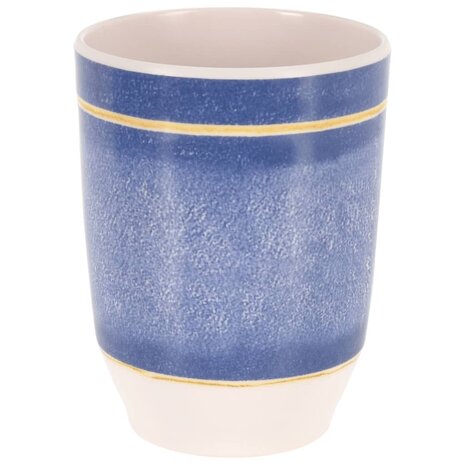 Redcliffs 12-delige Campingserviesset melamine blauw 6