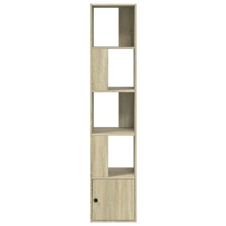 Boekenkast 40x36x189 cm bewerkt hout sonoma eikenkleurig 3