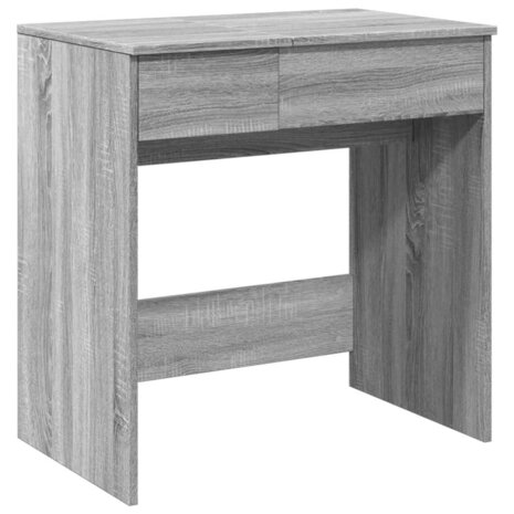 Kaptafel met spiegel 73x46,5x120 cm grijs sonoma 2