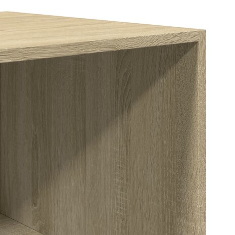 Kledingkast 100x50x200 cm bewerkt hout sonoma eikenkleurig 7