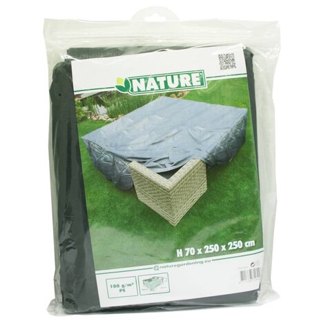 Nature Tuinmeubelhoes voor lage tafel en stoelen 250x250x70 cm 3