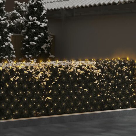 Kerstnetverlichting 306 LED&apos;s binnen en buiten 3x3 m warmwit 3