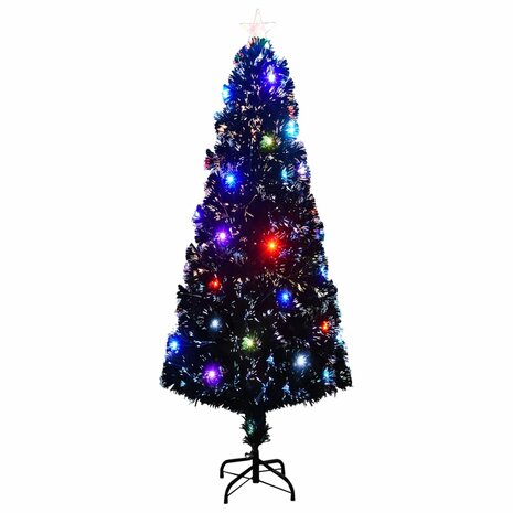 Kerstboom met LED en standaard 240 cm glasvezel 2