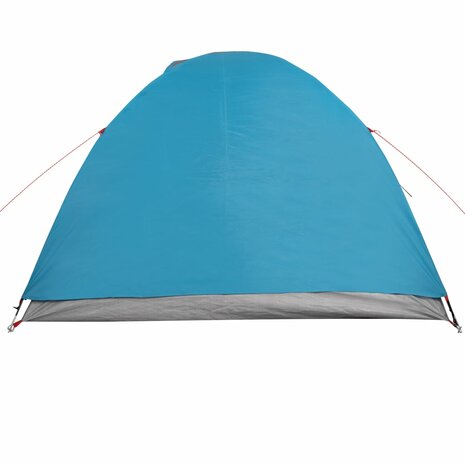 Koepeltent 4-persoons waterdicht blauw 8