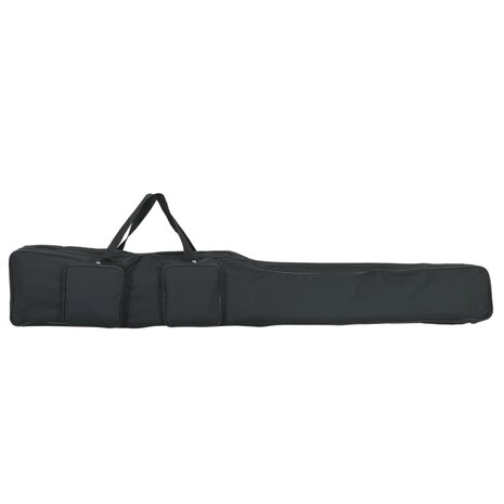 Hengeltas 150 cm oxford stof zwart 1