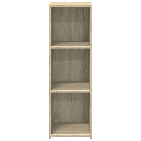 Dressoir 30x41x93 cm bewerkt hout sonoma eikenkleurig 4