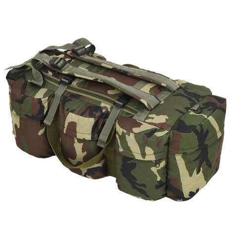 Plunjezak 3-in-1 legerstijl 90 L camouflage 1