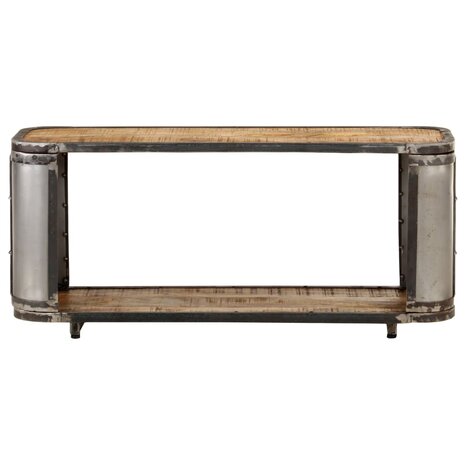 Tv-meubel 90x30x40 cm massief mangohout 2