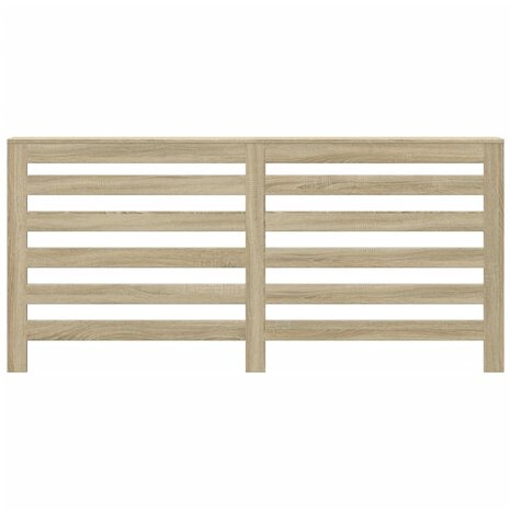 Radiatorombouw 175x20x82 cm bewerkt hout sonoma eikenkleurig 3