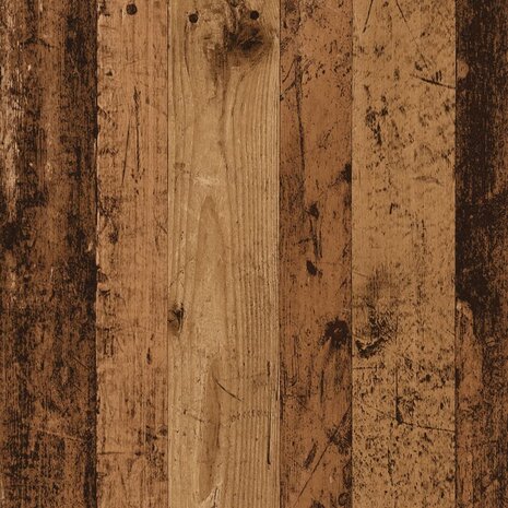 Kledingkast 50x50x200 cm bewerkt hout oud hout 8