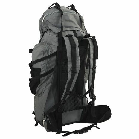 Wandelrugzak 60 L oxford stof grijs 3