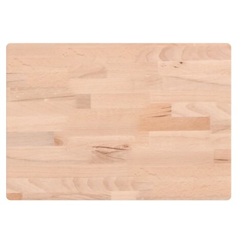 Snijplank 50x35x4 cm massief beukenhout 2