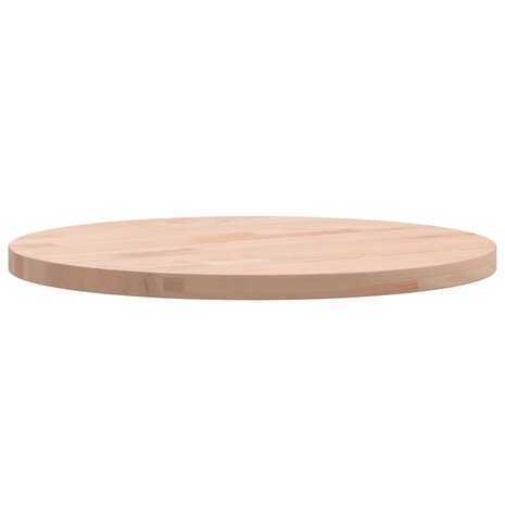 Tafelblad rond Ø30x1,5 cm massief beukenhout 5