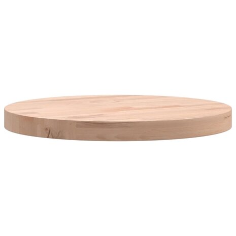 Tafelblad rond Ø30x2,5 cm massief beukenhout 5