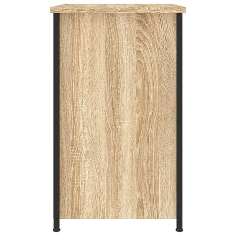 Nachtkastjes 2 st 40x36x60 cm bewerkt hout sonoma eikenkleurig 8