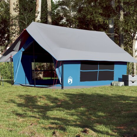 Tent 5-persoons waterdicht blauw 1