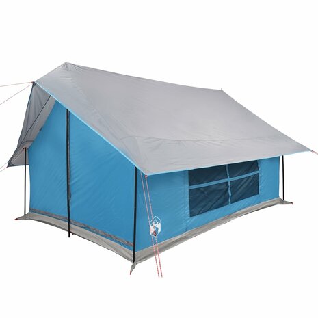 Tent 5-persoons waterdicht blauw 5