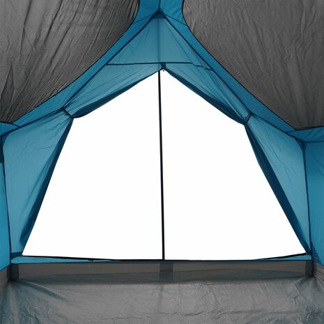 Tent 5-persoons waterdicht blauw 10