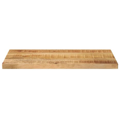 Tafelblad rechthoekig 50x20x2,5 cm massief ruw mangohout 3