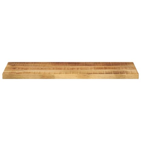 Tafelblad rechthoekig 70x30x2,5 cm massief ruw mangohout 3