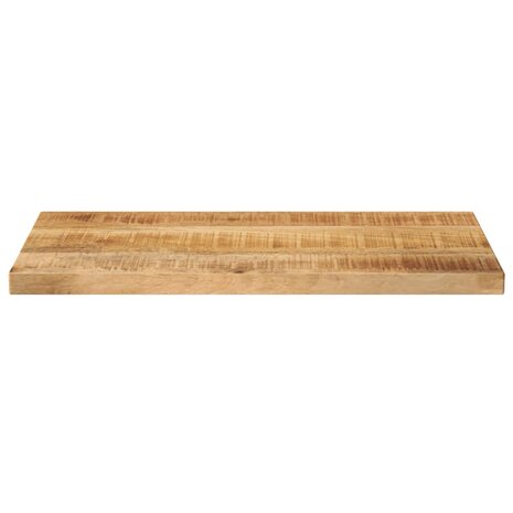 Tafelblad rechthoekig 40x20x3,8 cm massief ruw mangohout 3