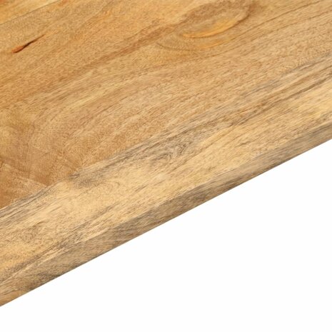 Tafelblad rechthoekig 80x20x2,5 cm massief mangohout 7