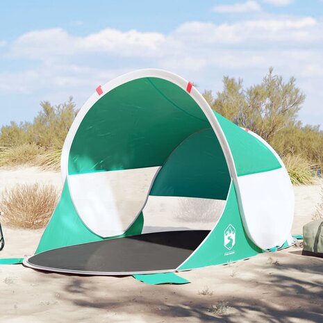 Strandtent pop-up waterdicht zeegroen 1