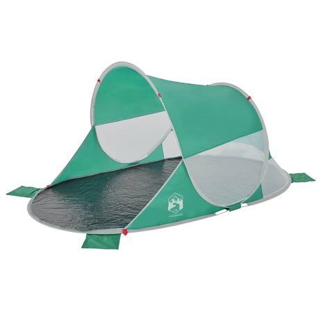 Strandtent pop-up waterdicht zeegroen 2