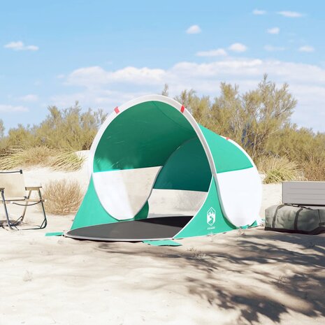 Strandtent pop-up waterdicht zeegroen 3