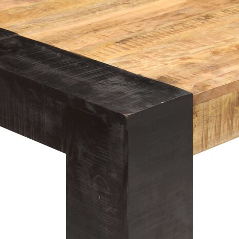 Eettafel 180x90x76 cm massief mangohout 5