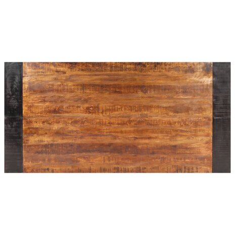 Eettafel 180x90x76 cm massief mangohout 4