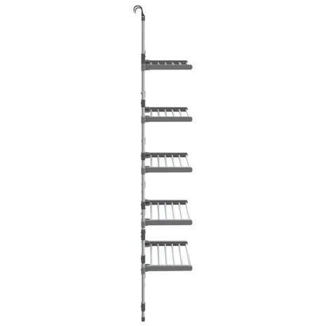 Droogrek 5-laags hangend aluminium  4