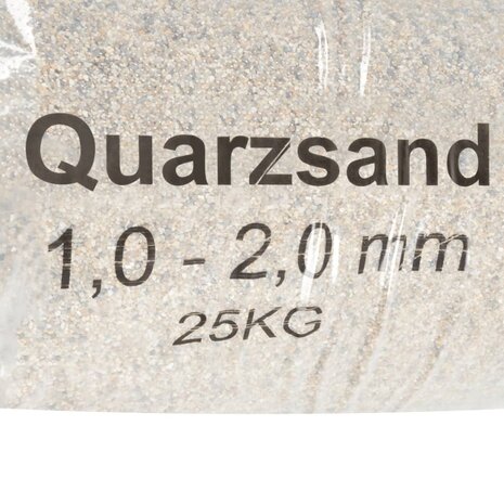 Filterzand 25 kg 1,0-2,0 mm 5