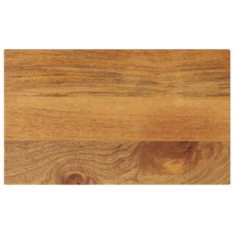 Tafelblad rechthoekig 60x30x3,8 cm massief mangohout 1