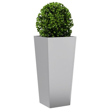 Plantenbak 35x35x75 cm gegalvaniseerd staal 3