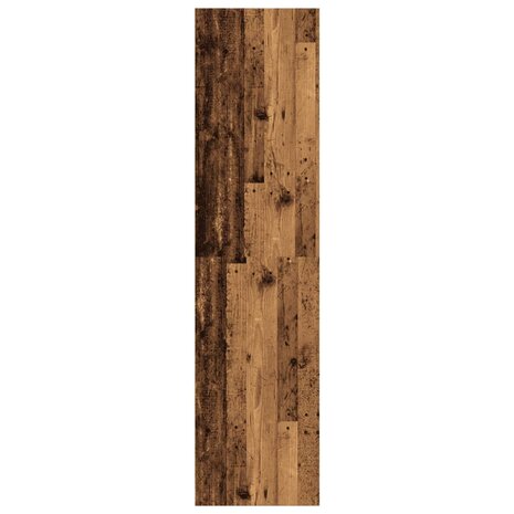 Kledingkast 30x50x200 cm bewerkt hout oud hout 6