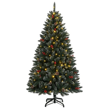 Kunstkerstboom met 300 LED&apos;s 180 cm 2