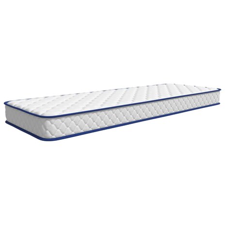 Traagschuimmatras 70x200x17 cm wit 3