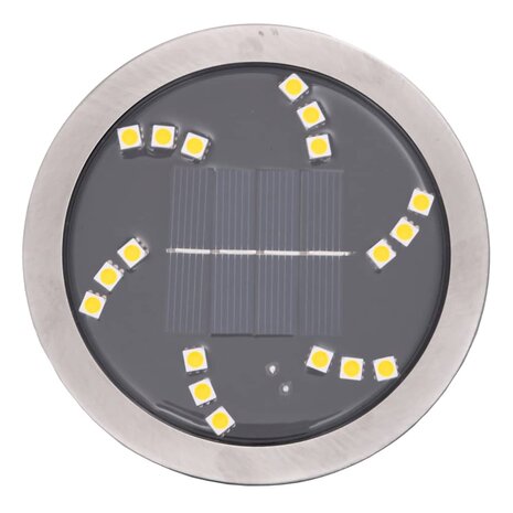 Grondlampen 12 st solar met grondpennen warmwit 6