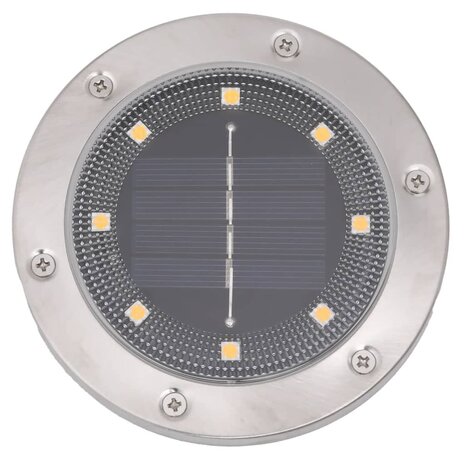 Grondlampen 12 st solar met grondpennen warmwit 6