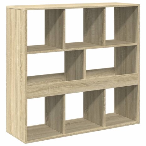 Boekenkast / kamerscherm 100x33x94,5 cm sonoma eikenkleurig 6