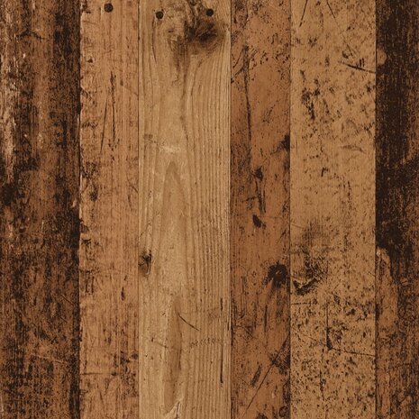 Kamerscherm 100x33x125,5 cm bewerkt hout oud houtkleurig 8