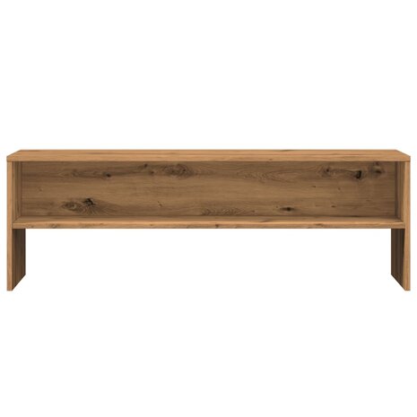 Tv-meubel 120x40x40 cm bewerkt hout artisanaal eikenkleurig 4