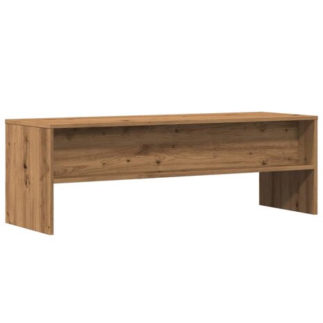 Tv-meubel 120x40x40 cm bewerkt hout artisanaal eikenkleurig 6