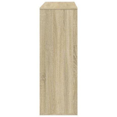 Kamerscherm 100x33x94,5 cm bewerkt hout sonoma eikenkleurig 5